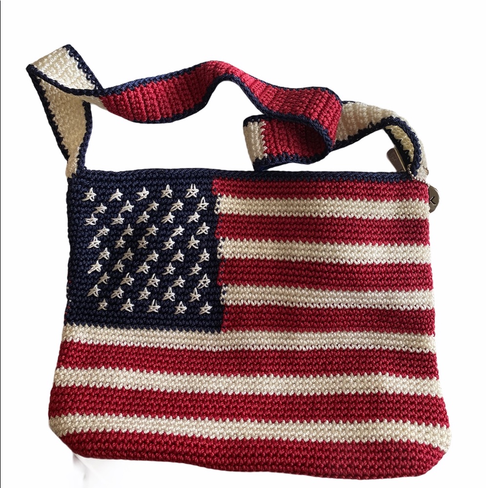 The Sak American flag purse